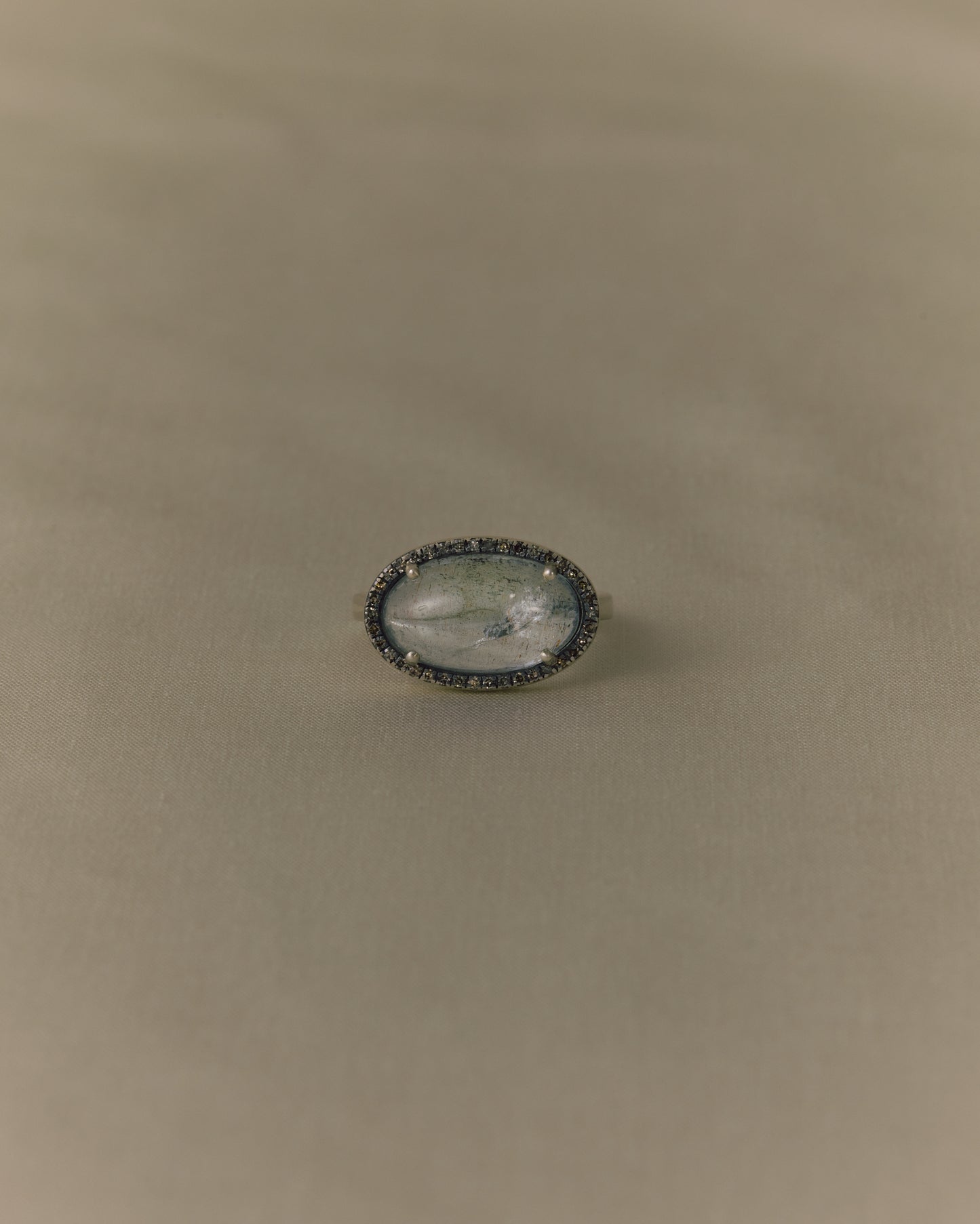 2984 Moss Aquamarine | One of Kind Reni Ring