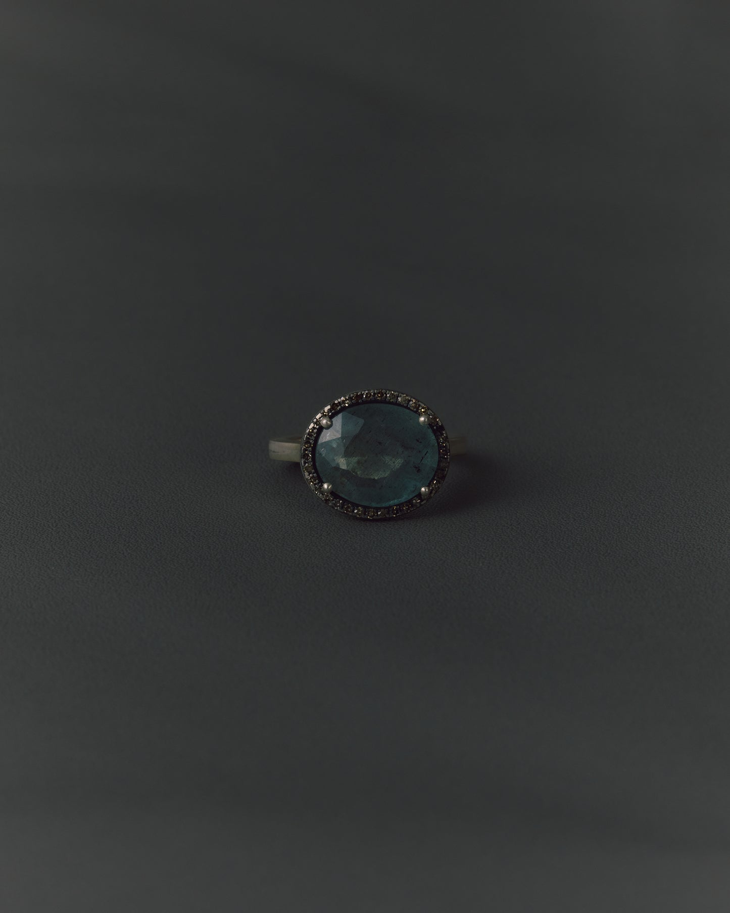 2986 Moss Aquamarine | One of Kind Reni Ring