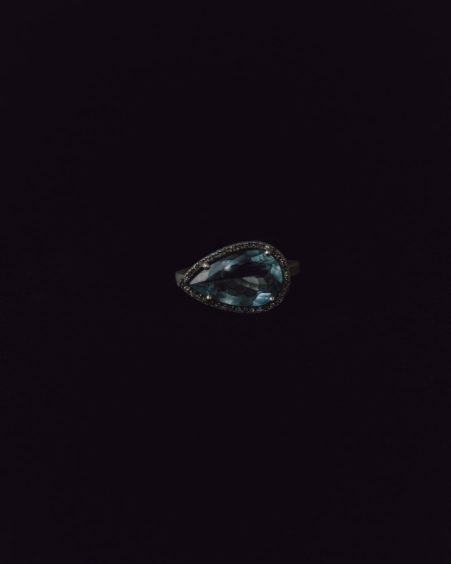 2987 Moss Aquamarine | One of Kind Reni Ring