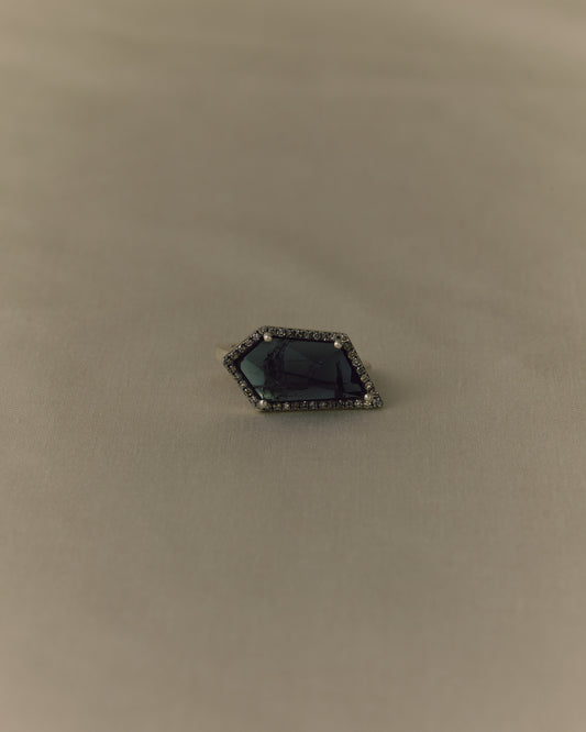 2991 Indigolite Tourmaline | One of Kind Reni Ring