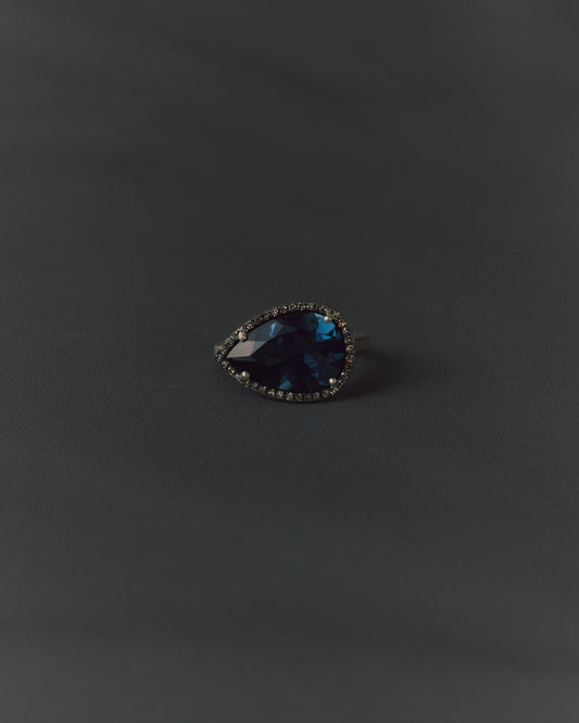 2996 London Blue Topaz | One of Kind Reni Ring