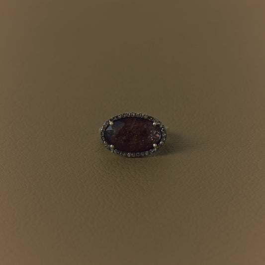 3006 Blood Iolite | One of Kind Reni Ring