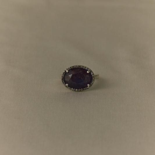 3007 Blood Iolite | One of Kind Reni Ring