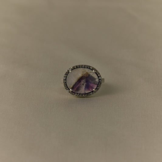 3011 Amethyst | One of Kind Reni Ring