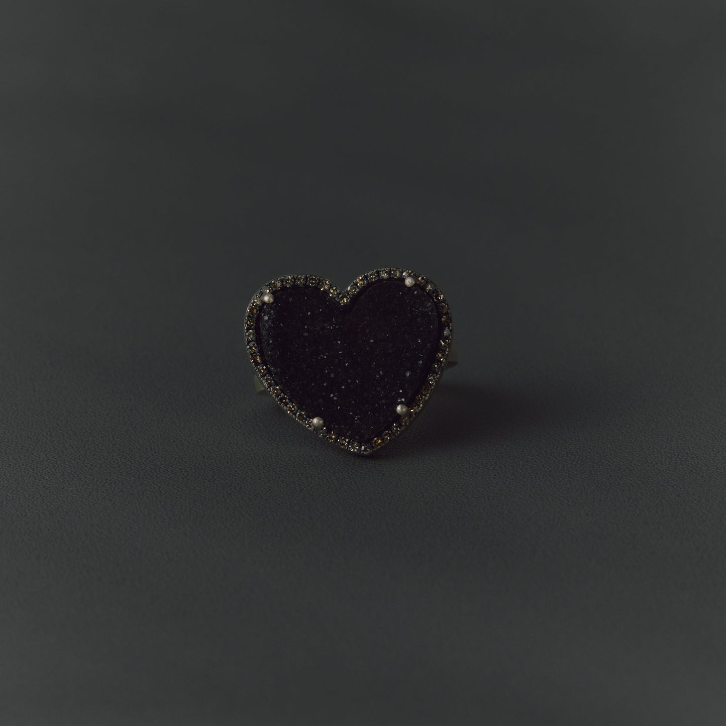 3020 Crystallized Onyx | One of Kind Reni Ring