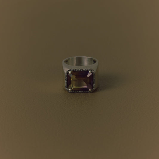 3055 Ametrine|Minya Pinky Ring