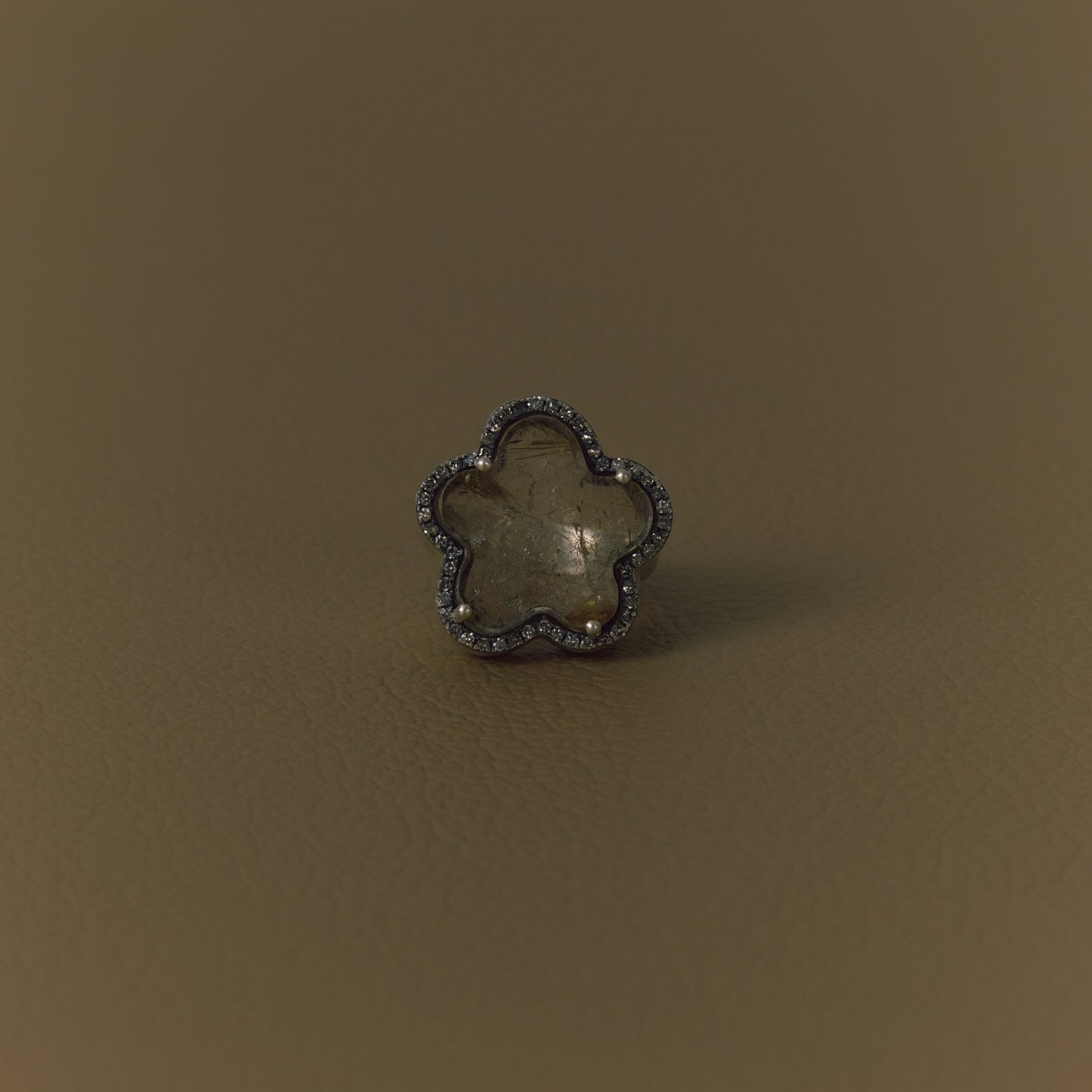 3062 Rutilated Quartz  | Canan Pinky Ring