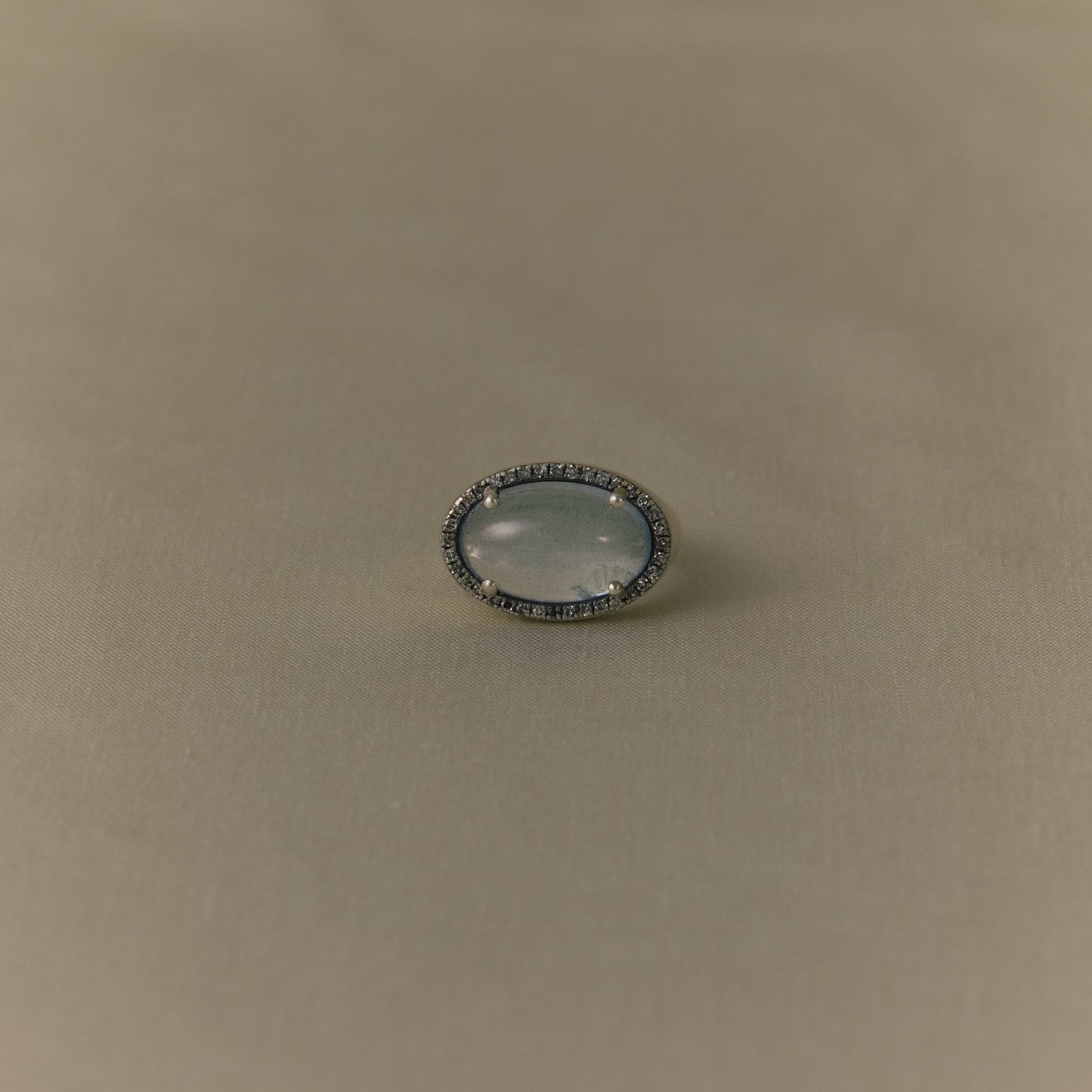 3083 Aquamarine | Canan Pinky Ring