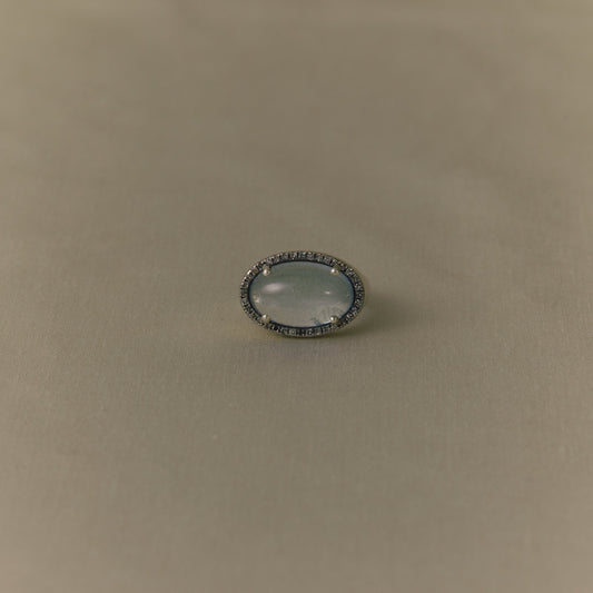 3083 Aquamarine | Canan Pinky Ring