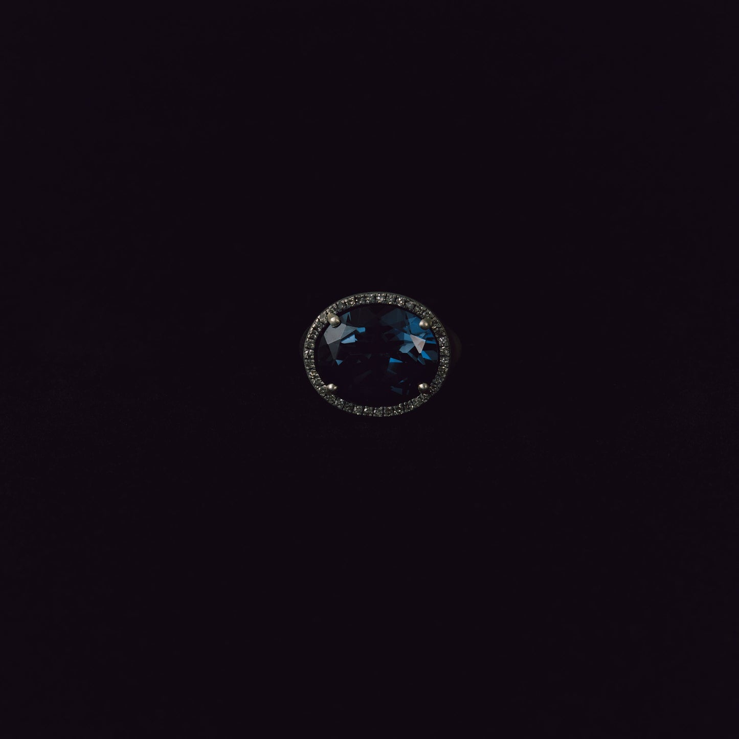 3091 London Blue Topaz | Canan Pinky Ring