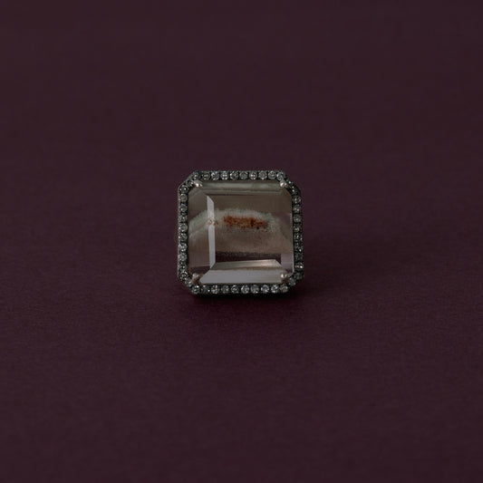 3111 Garden Quartz | One of a Kind Canan Ring