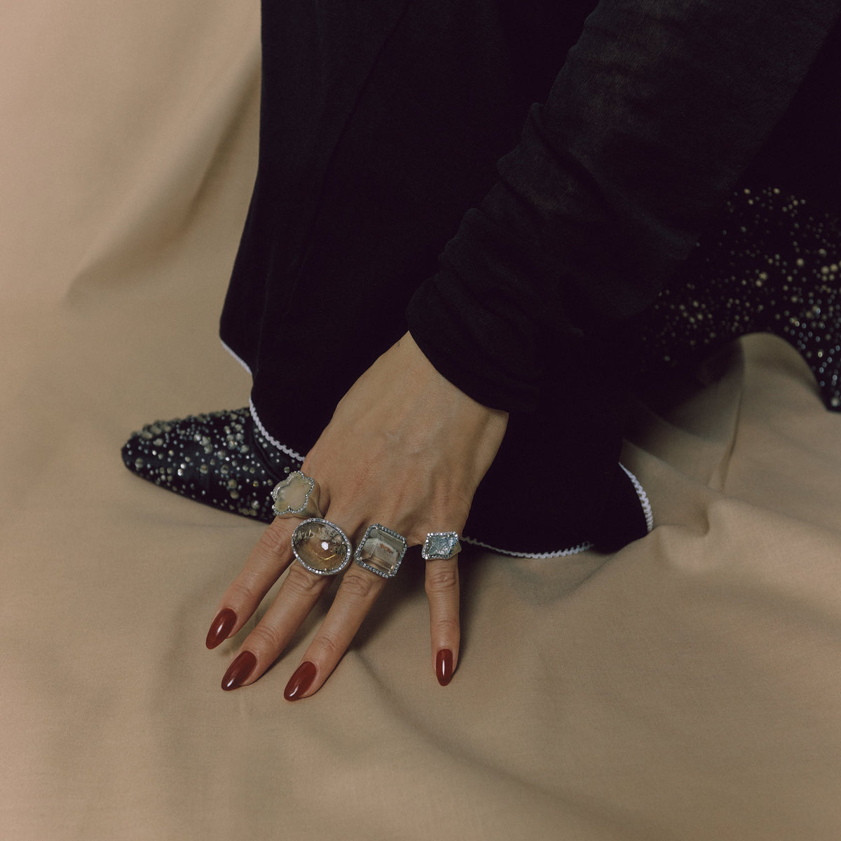 3106 Garden Quartz | One of a Kind Canan Ring