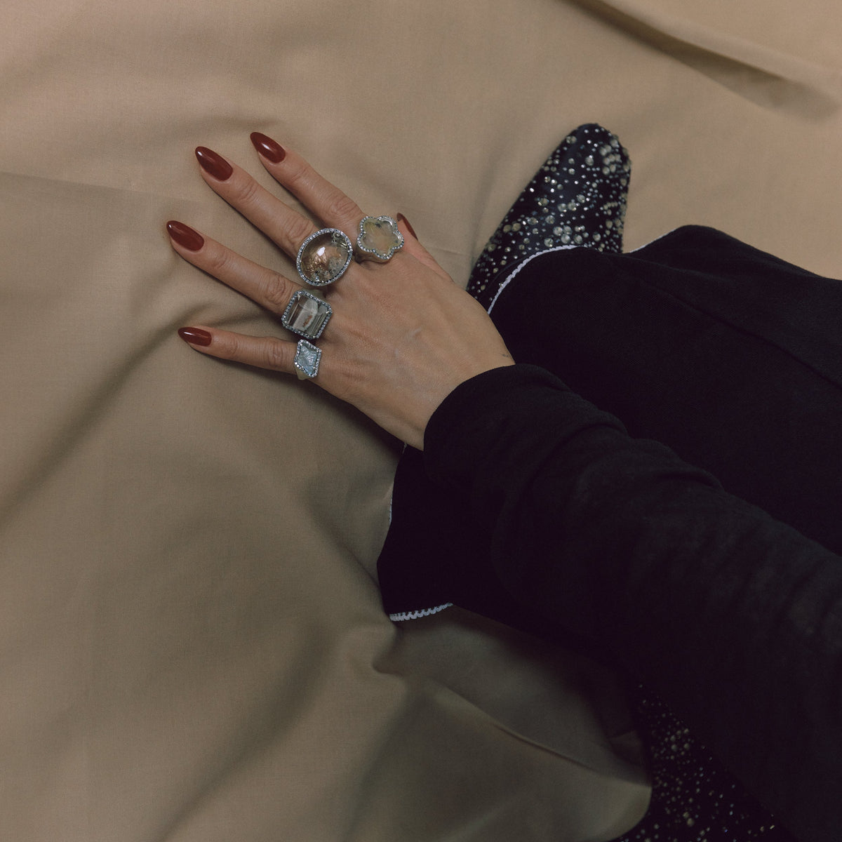 3111 Garden Quartz | One of a Kind Canan Ring
