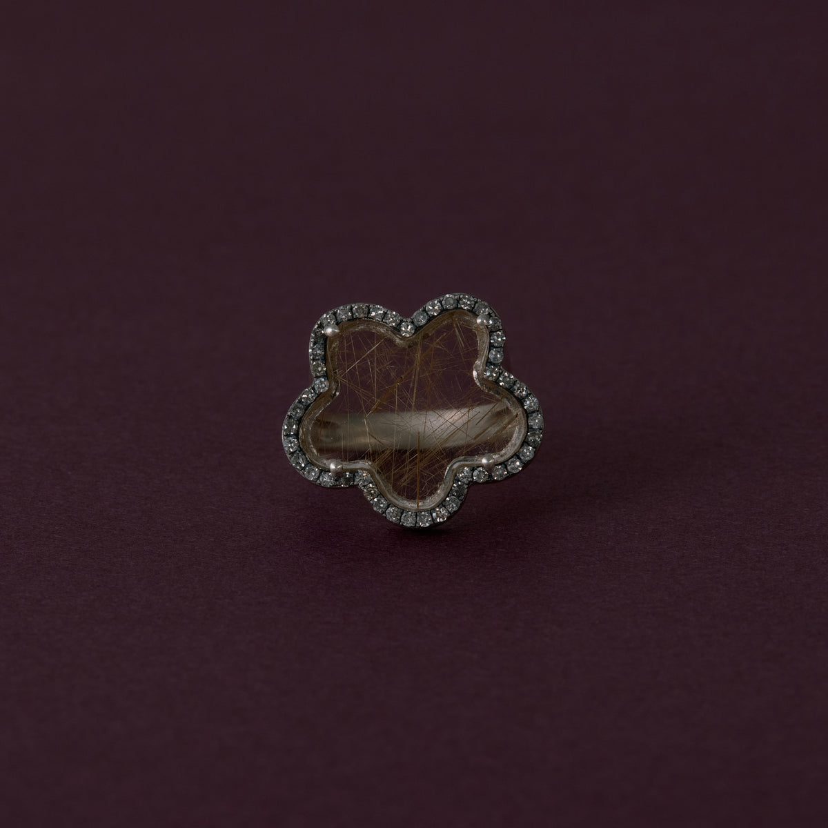3115 Rutilated Quartz | One of a Kind Canan Ring