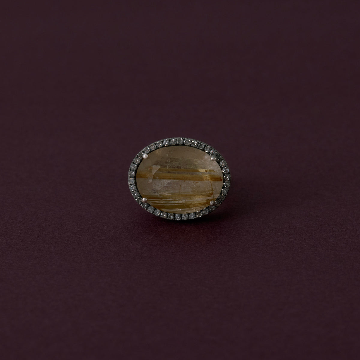 3122 Rutilated Quartz | One of a Kind Canan Ring
