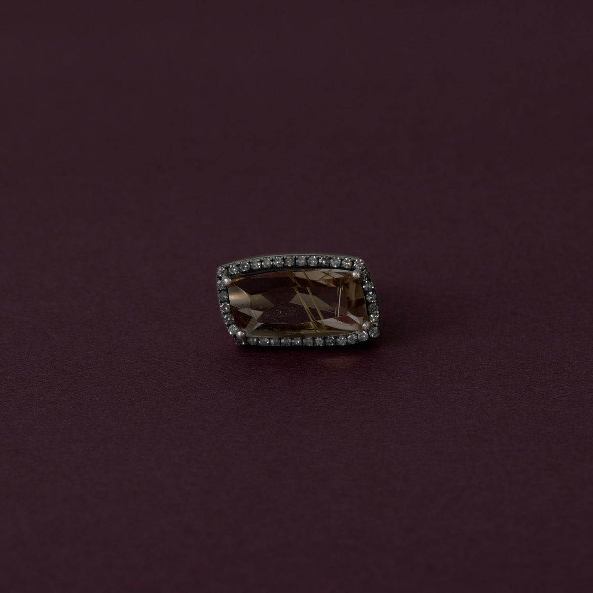 3123 Rutilated Quartz | One of a Kind Canan Ring