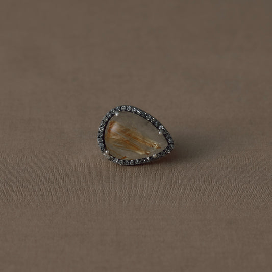 3124 Rutilated Quartz | One of a Kind Canan Ring