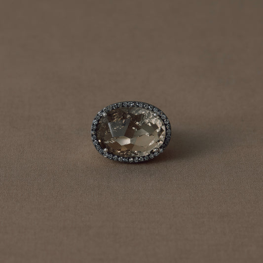 3128 Smoky Quartz | One of a Kind Canan Ring