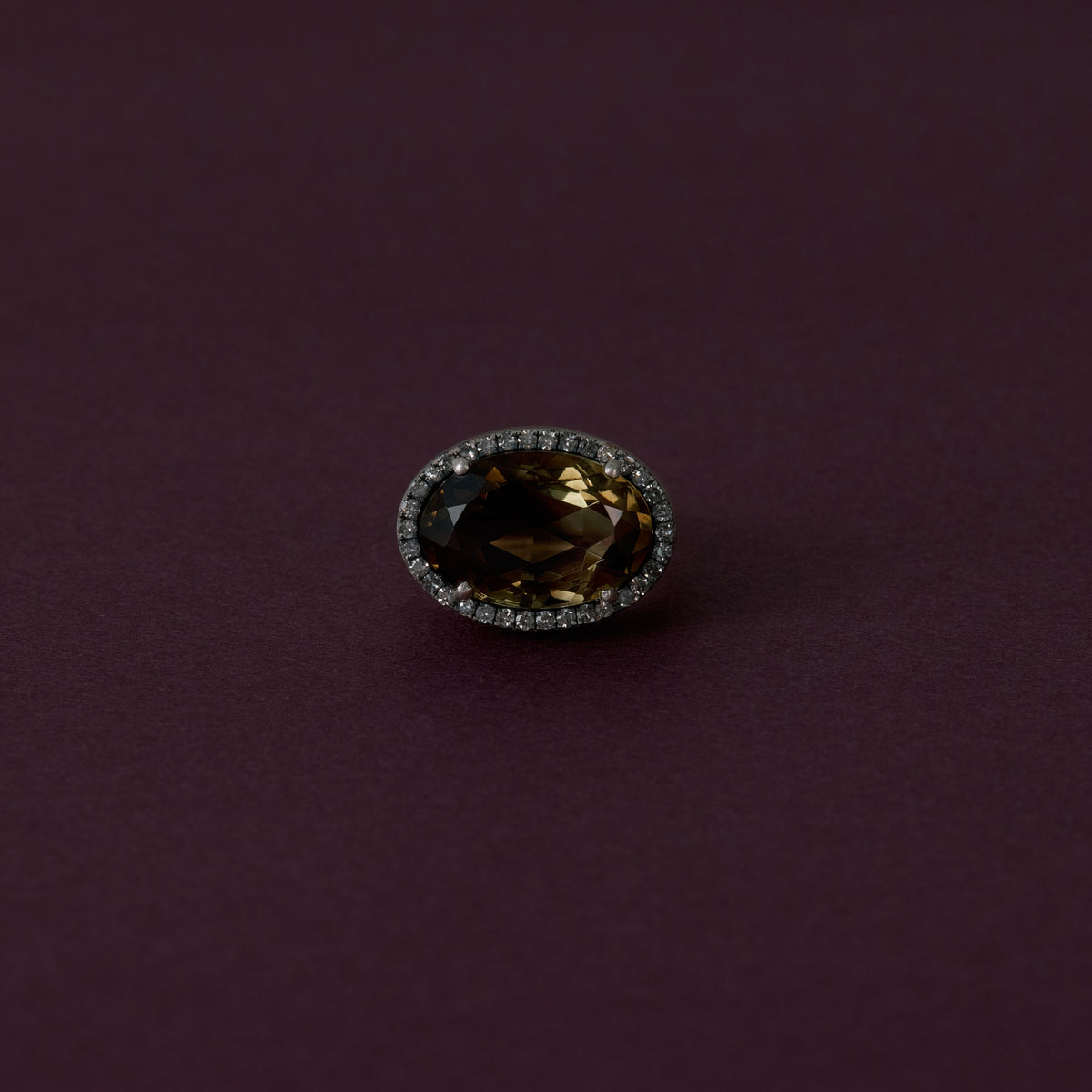 3131 Smoky Quartz | One of a Kind Canan Ring