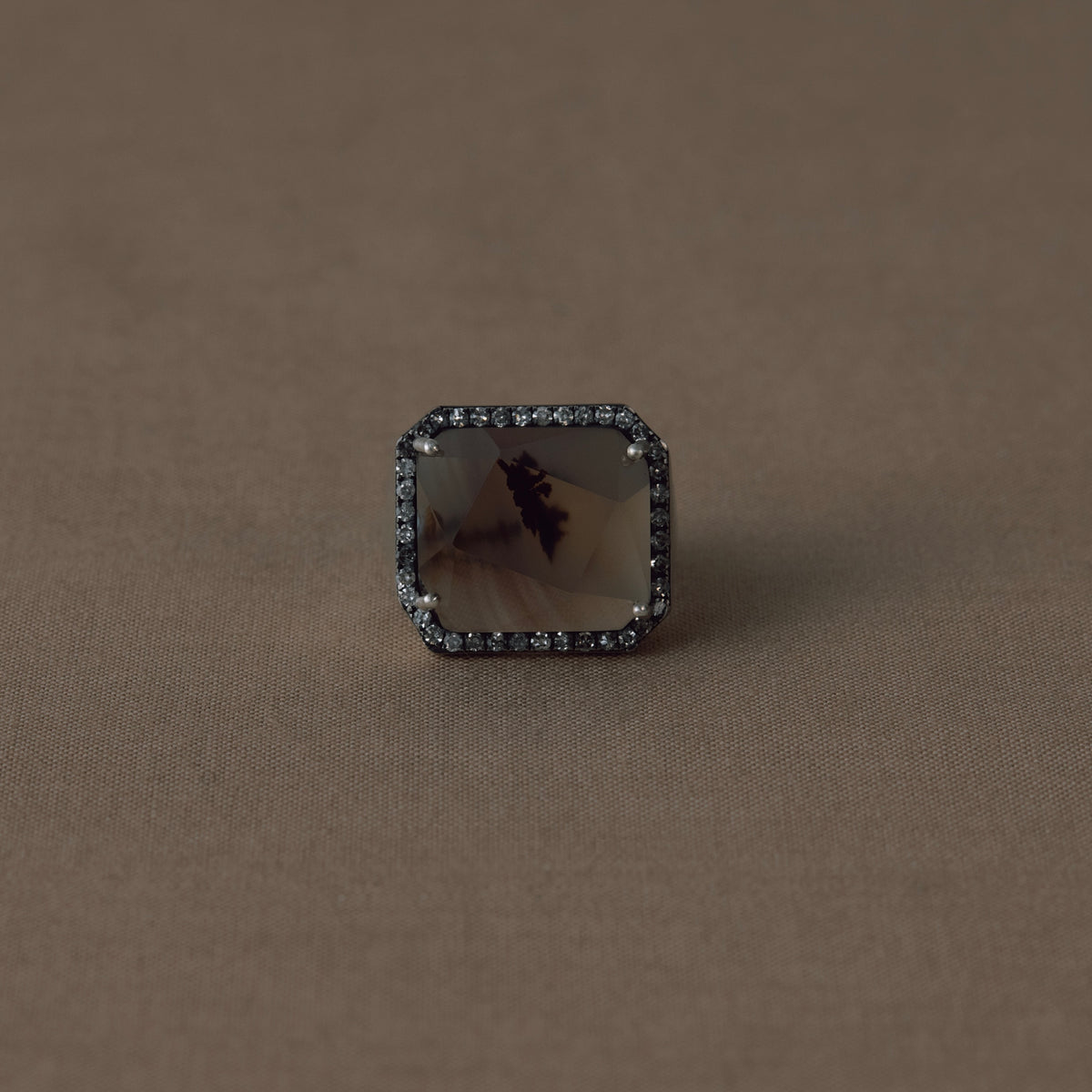 3147 Dendrite Agate | One of a Kind Canan Ring