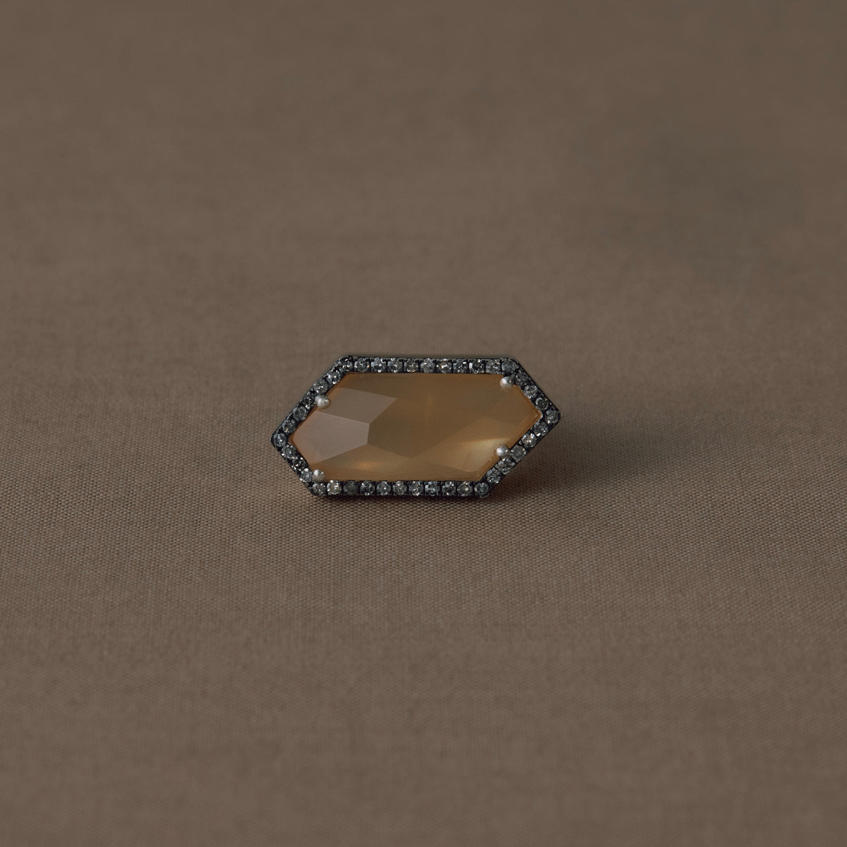 3151 Pink Moon Stone | One of a Kind Canan Ring