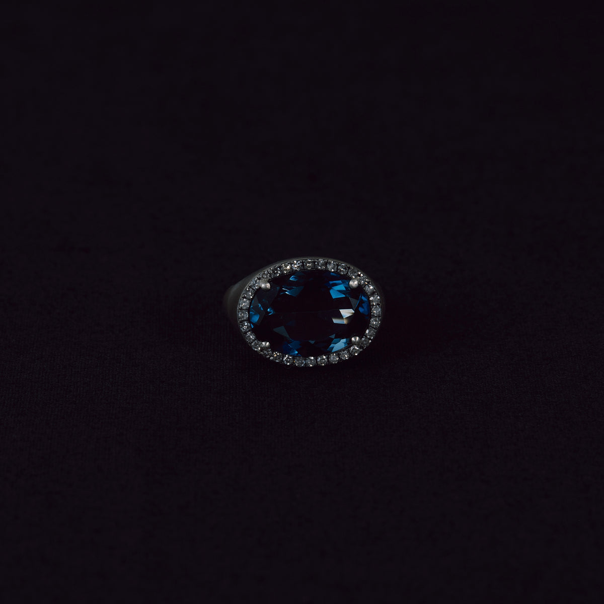 3155 London Blue Topaz | One of a Kind Canan Ring