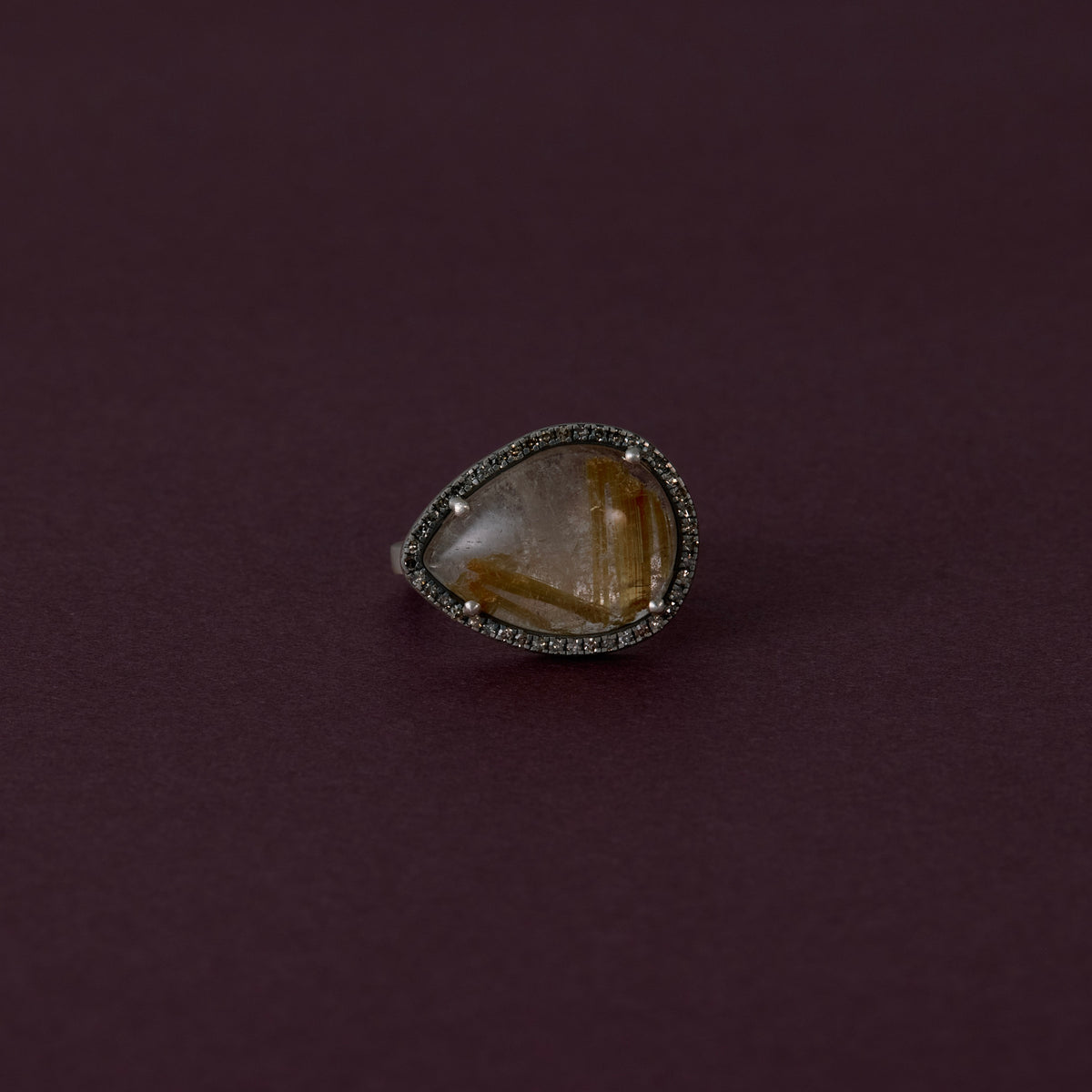 3183 Rutilated Quartz | One of a Kind Reni Ring
