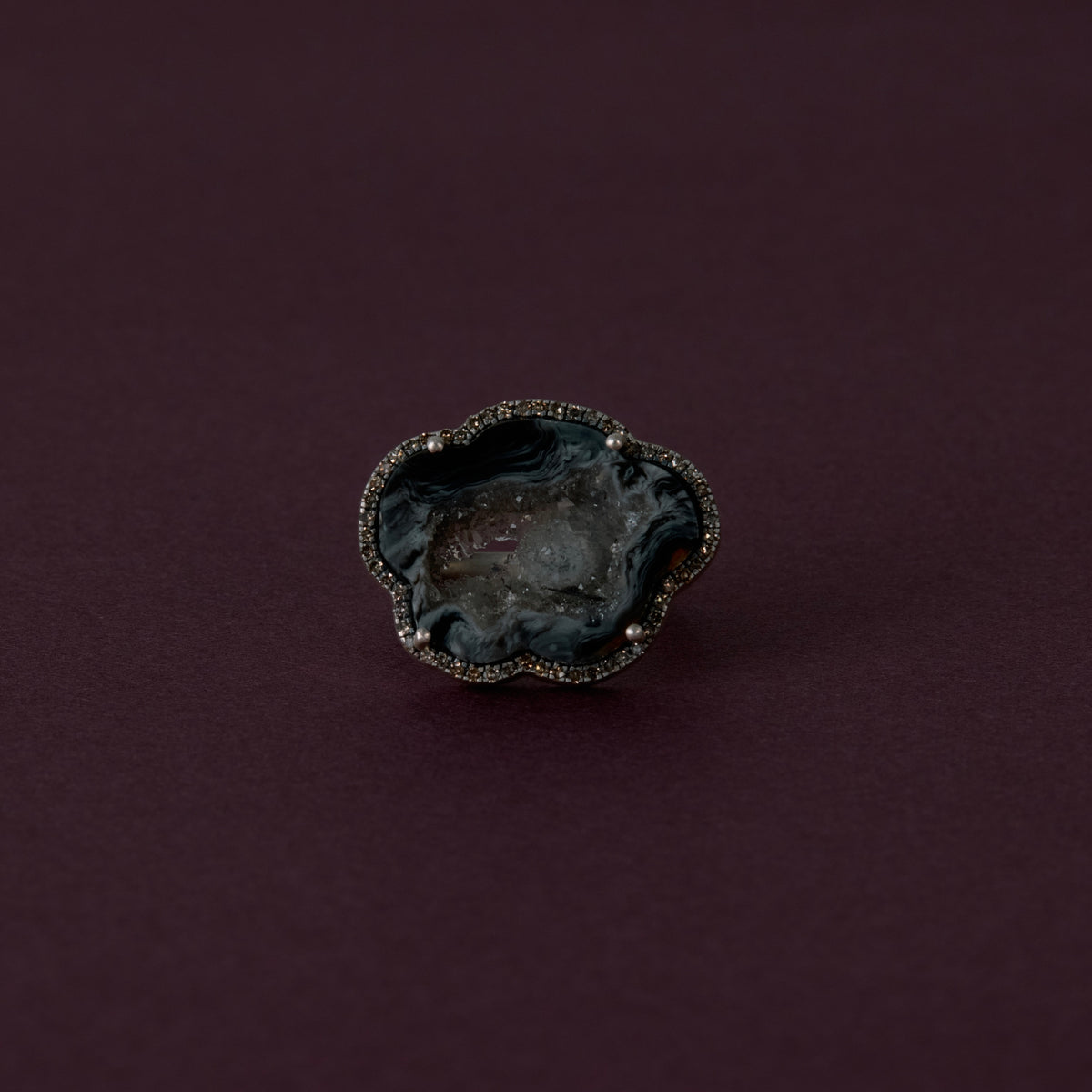 3191 Crystallized Agate | One of a Kind Reni Ring