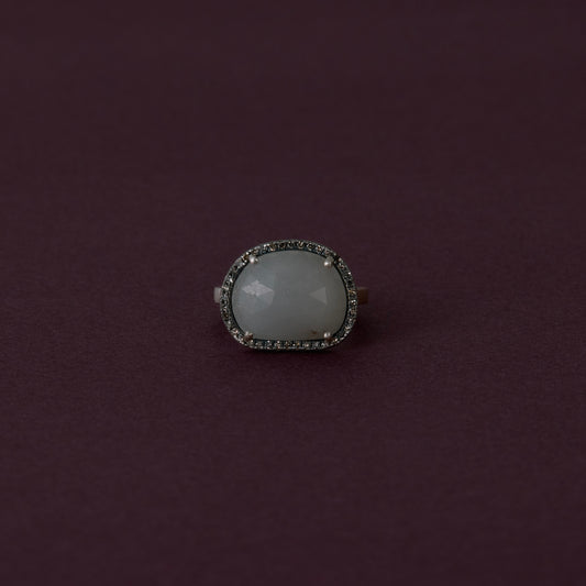 3205 Moon Stone | One of a Kind Reni Ring