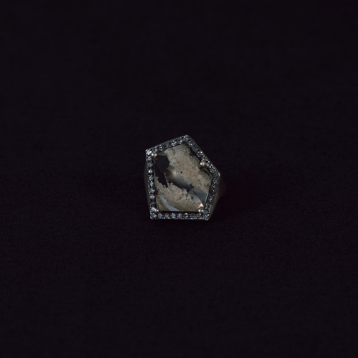 3206 Garden Quartz | One of a Kind Canan Pinky Ring