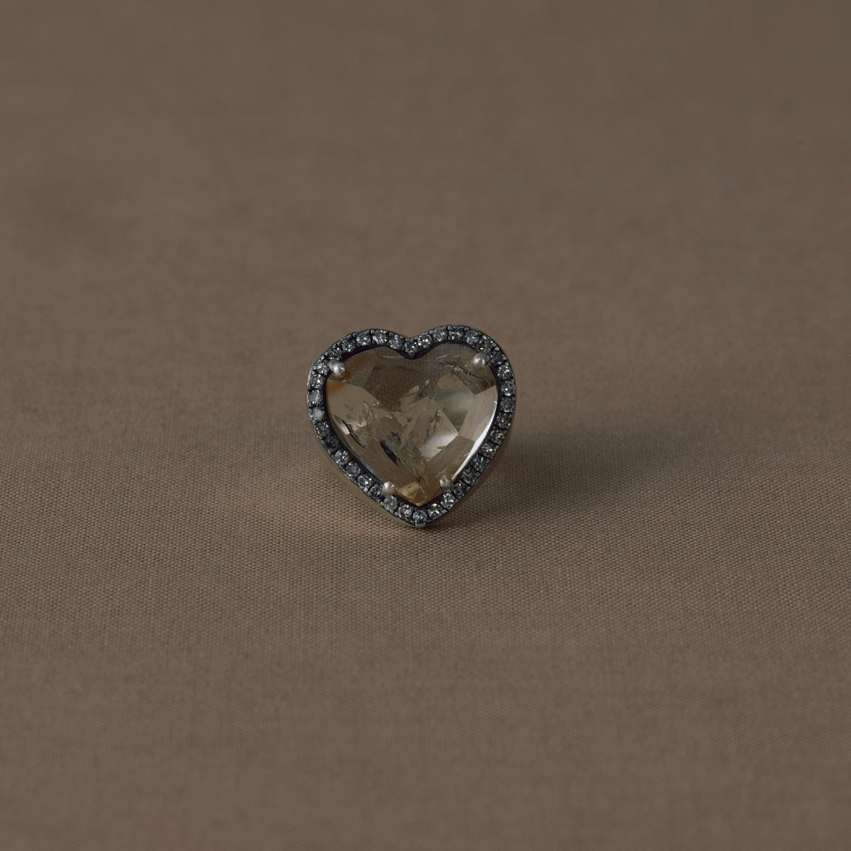 3218 Garden Rutile Quartz | One of a Kind Canan Pinky Ring