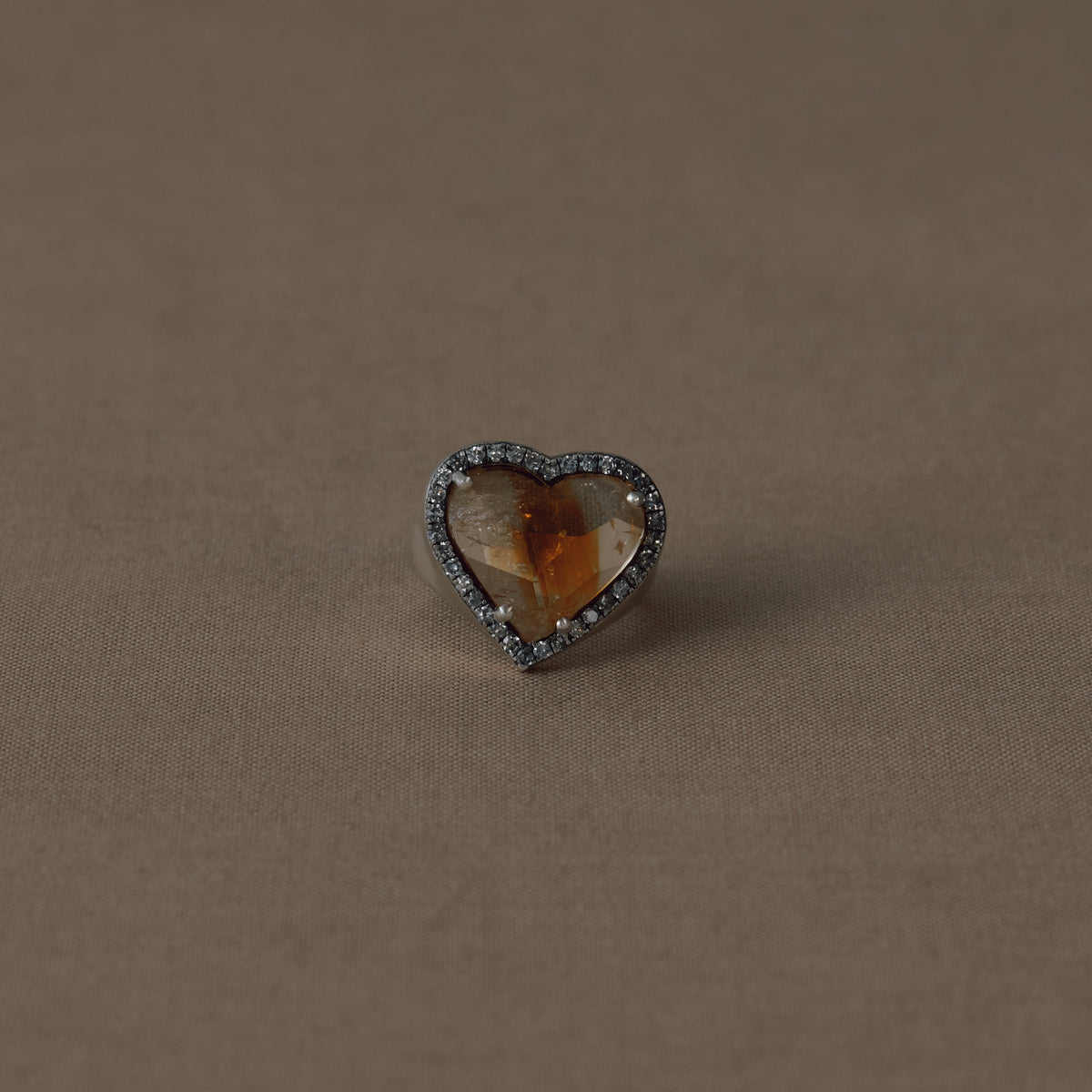 3220 Rainbow Citrine | One of a Kind Canan Pinky Ring
