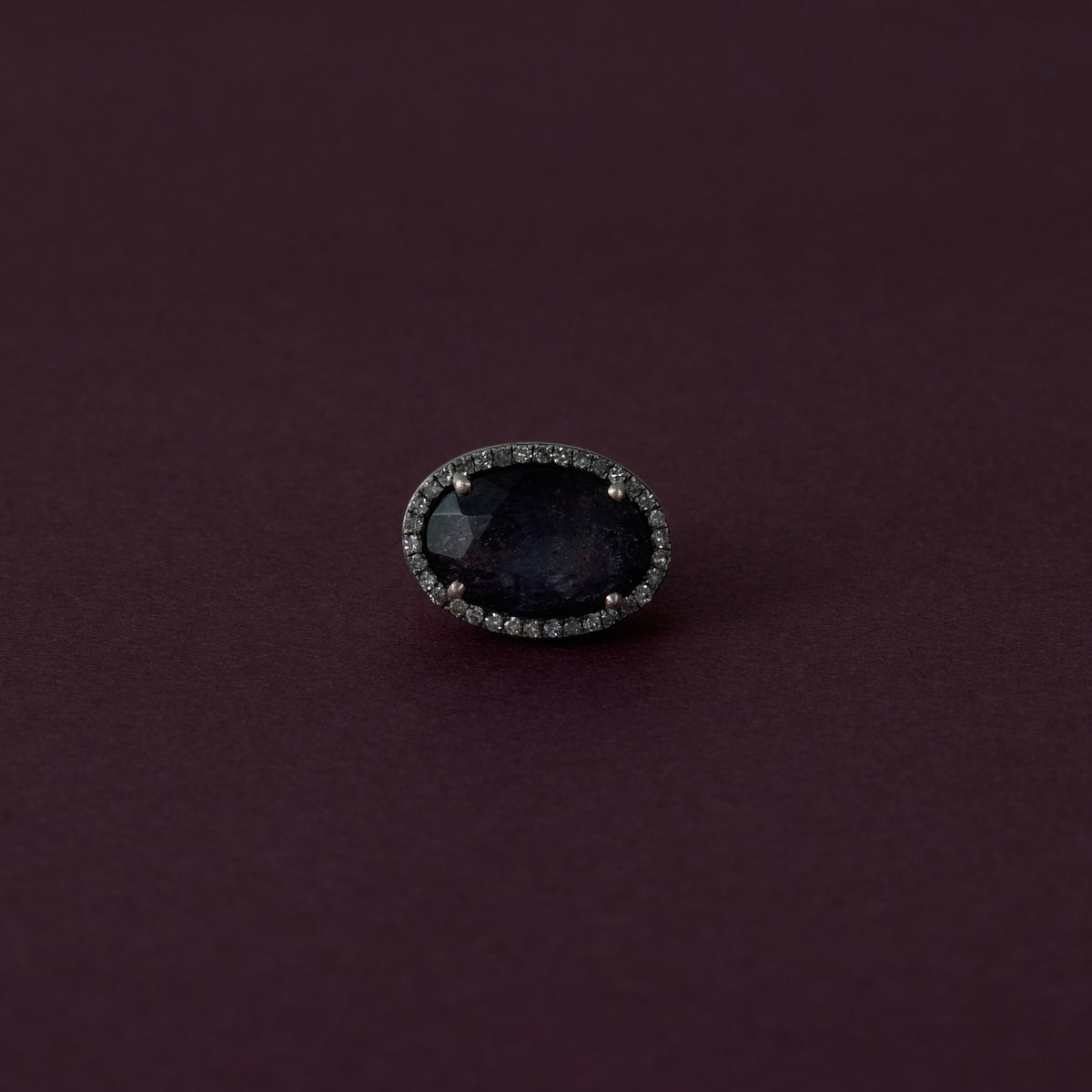 3224 Blood Iolite  | One of a Kind Canan Pinky Ring