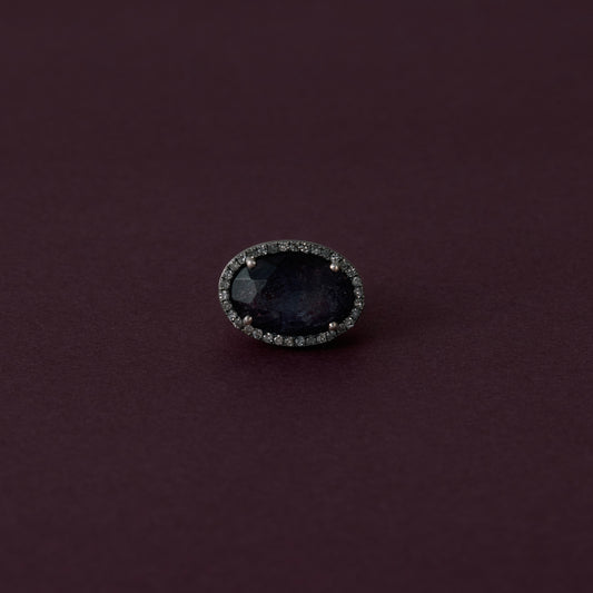3224 Blood Iolite  | One of a Kind Canan Pinky Ring