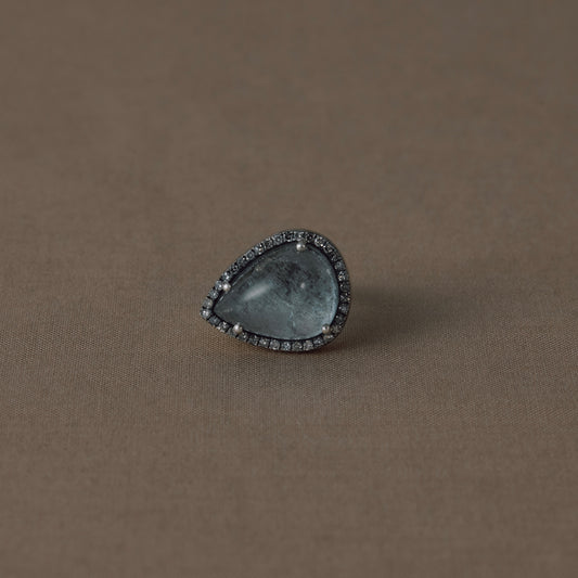 3231 Aquamarine | One of Kind Canan Pinky Ring