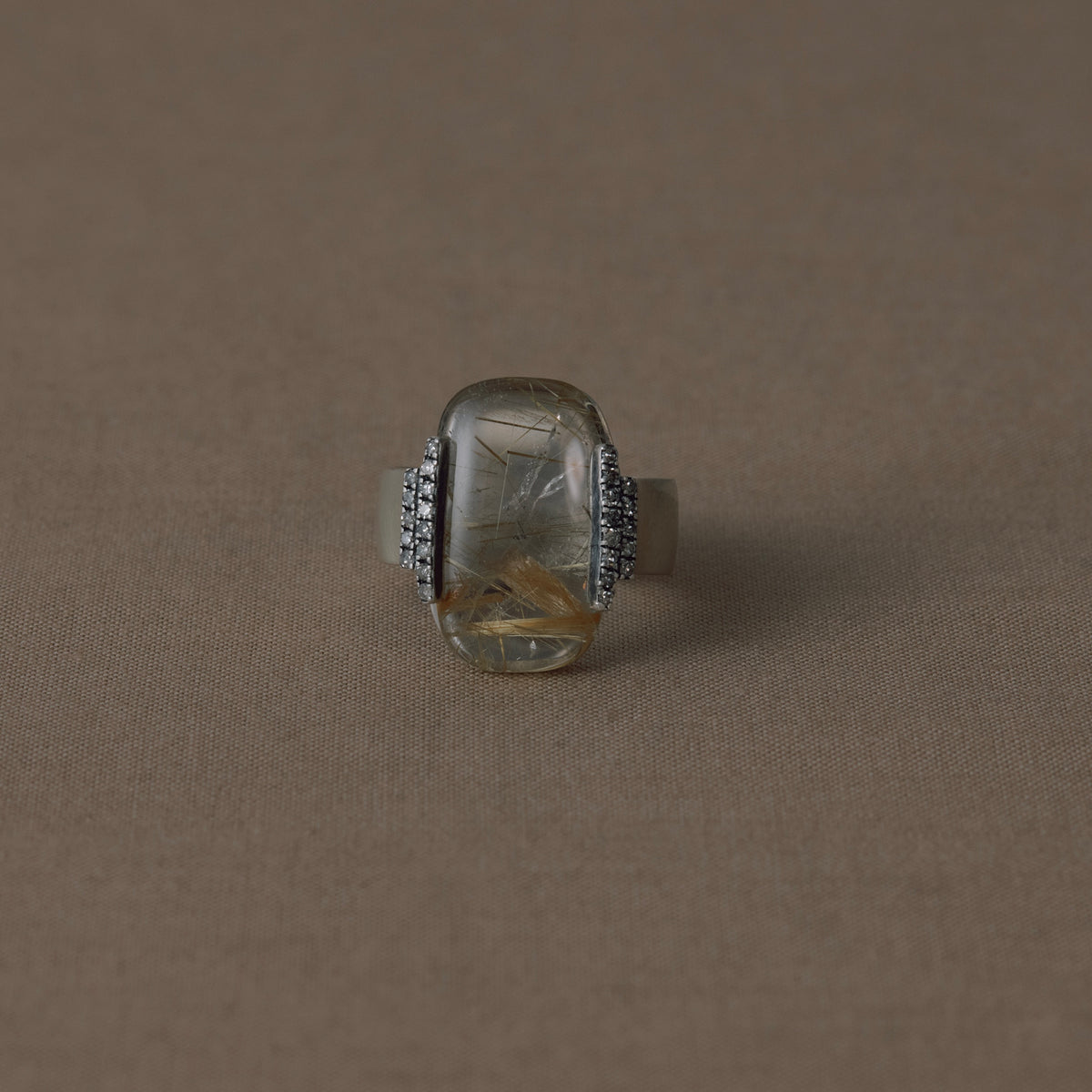 3237 Rutilated Quartz | One of a Kind Adlin Ring