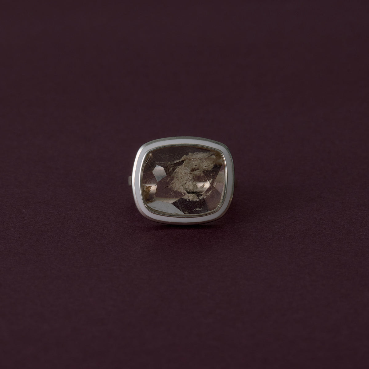 3256 Garden Quartz | One of a Kind Zenin White Ring