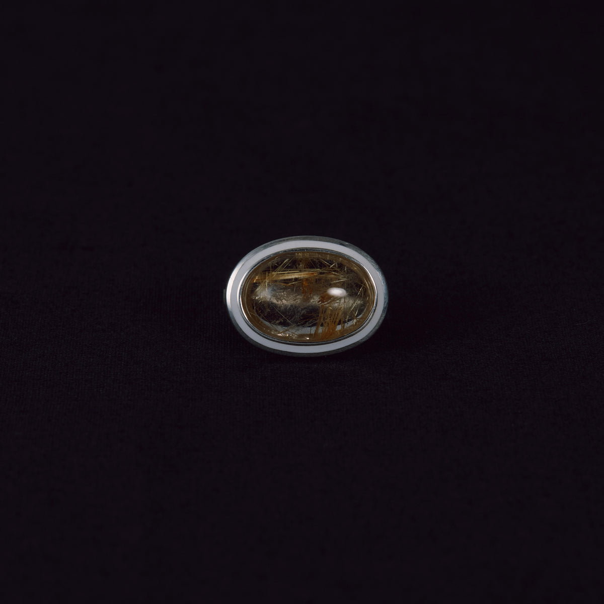 3260 Rutilated Quartz | One of a Kind Zenin White Ring