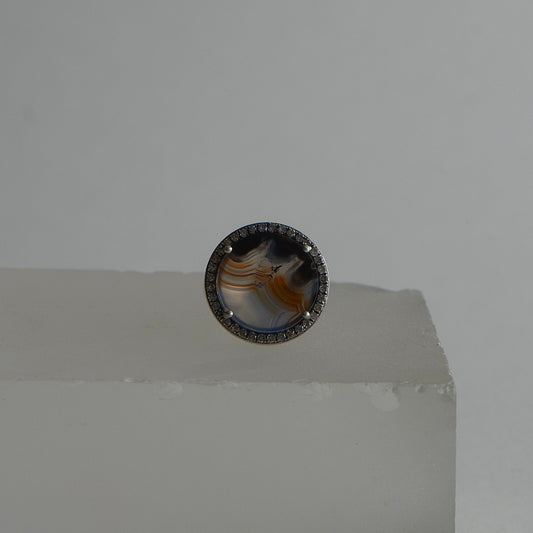 340 Picture Agate | One of a Kind Canan Ring