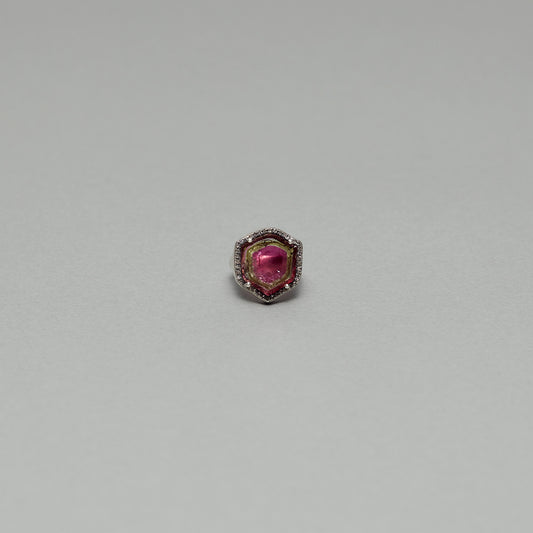 869 Watermelon Tourmaline | One of a Kind Canan Pinky Ring