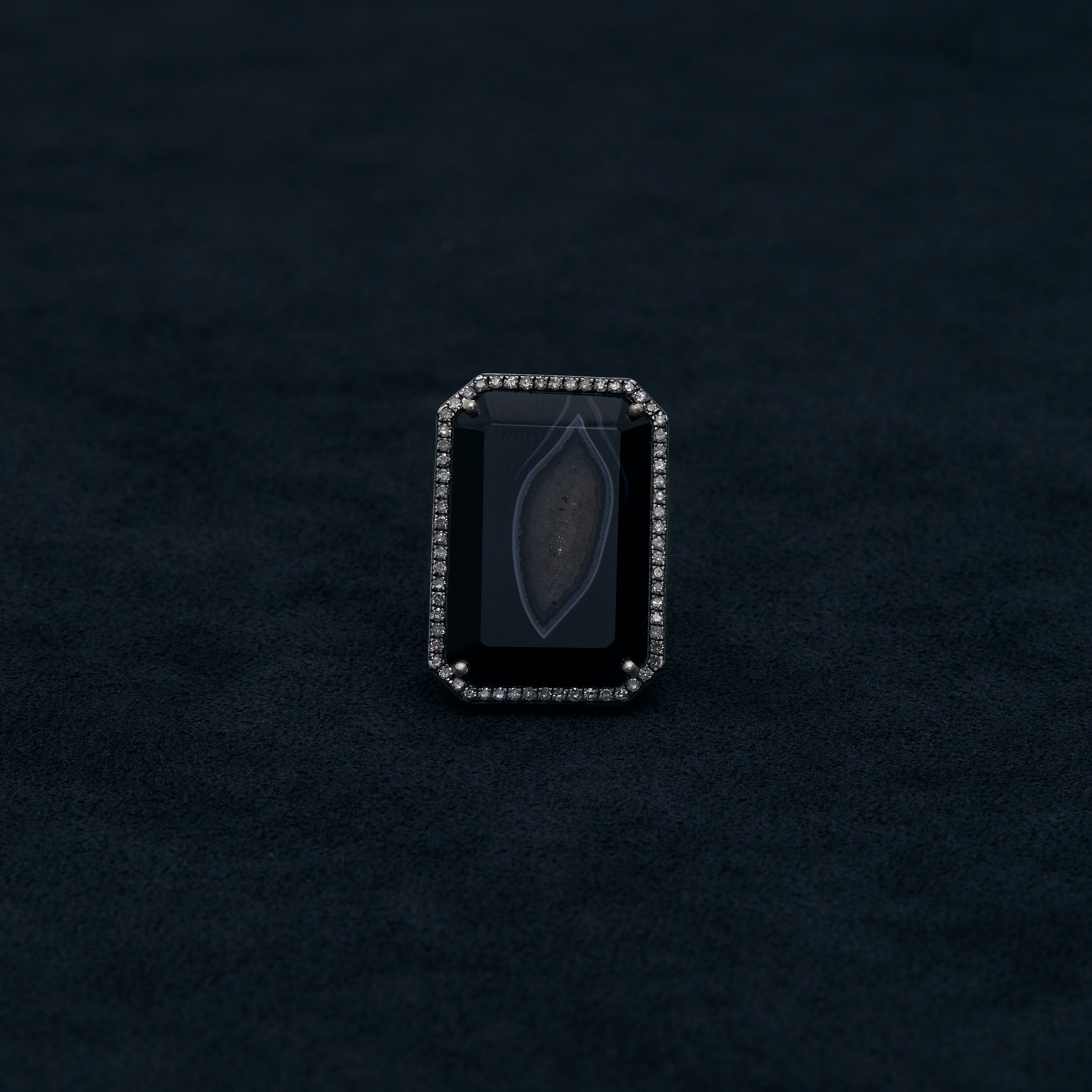 926 Onyx | One of a Kind Canan Ring – Adlin Hue