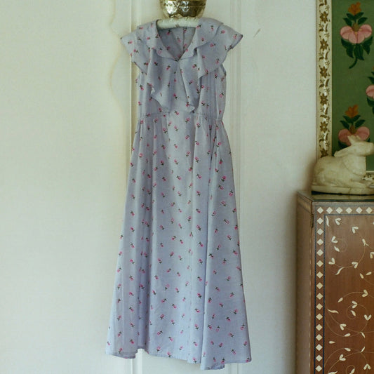 【sumiere】Fennel dress | Glacé flower | Lavender