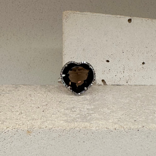 1894 Smoky Quartz | Reni Ring