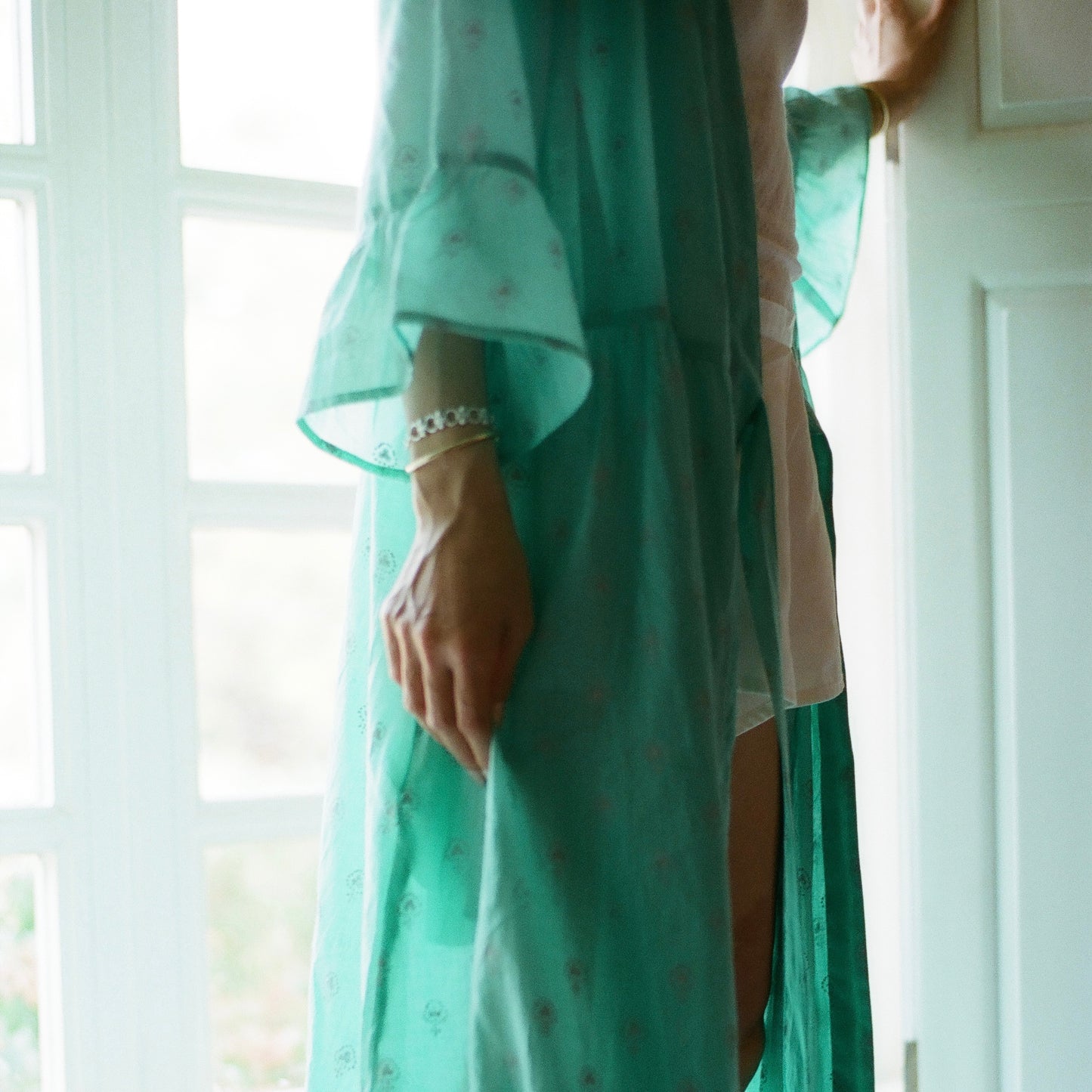 【sumiere】Poppy gown / French club | Spearmint