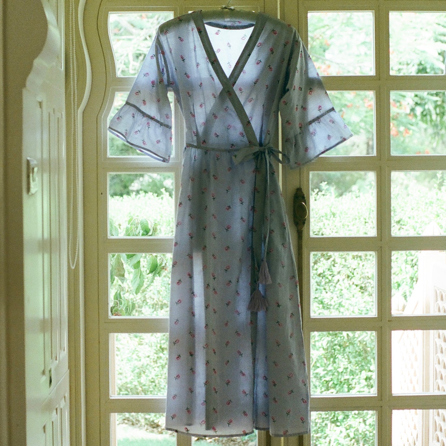 【sumiere】Poppy gown | Glacé flower | Lavender