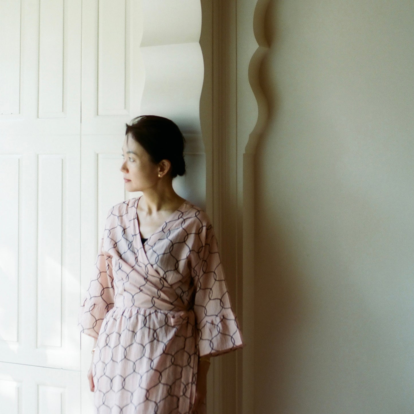 【sumiere】Poppy gown | Queen’s bed | Peach