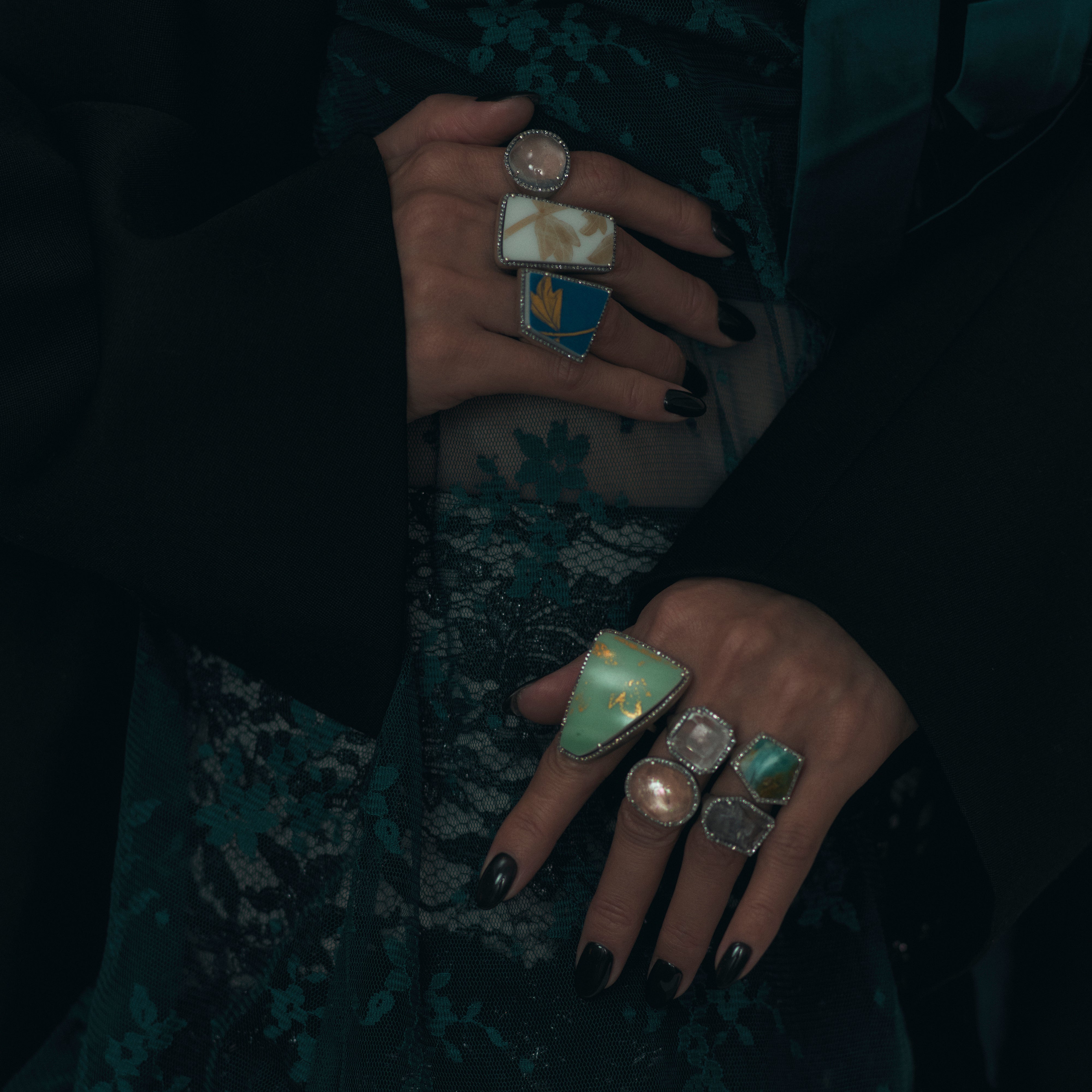 2117 Leaf Agate | One of a Kind Canan Ring – Adlin Hue