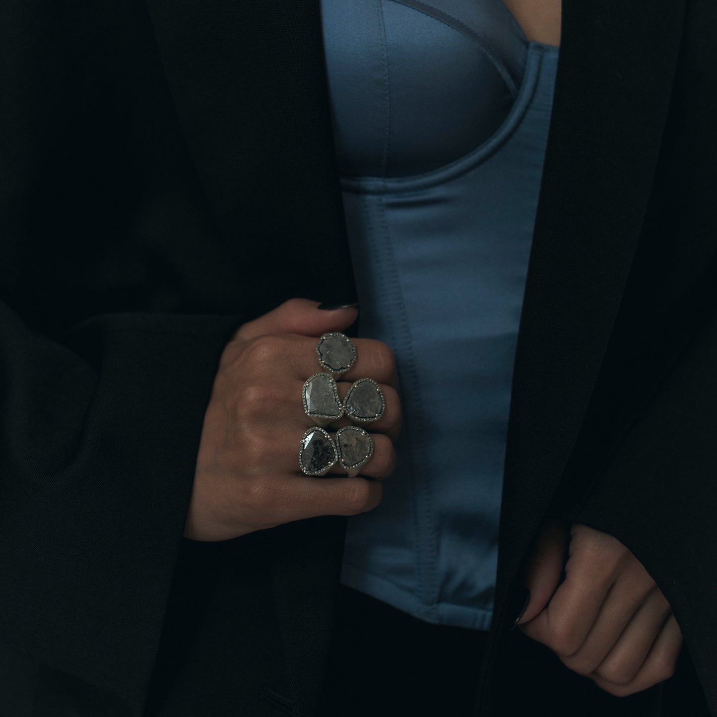 2088 Slice Diamond | One of a Kind Canan Ring