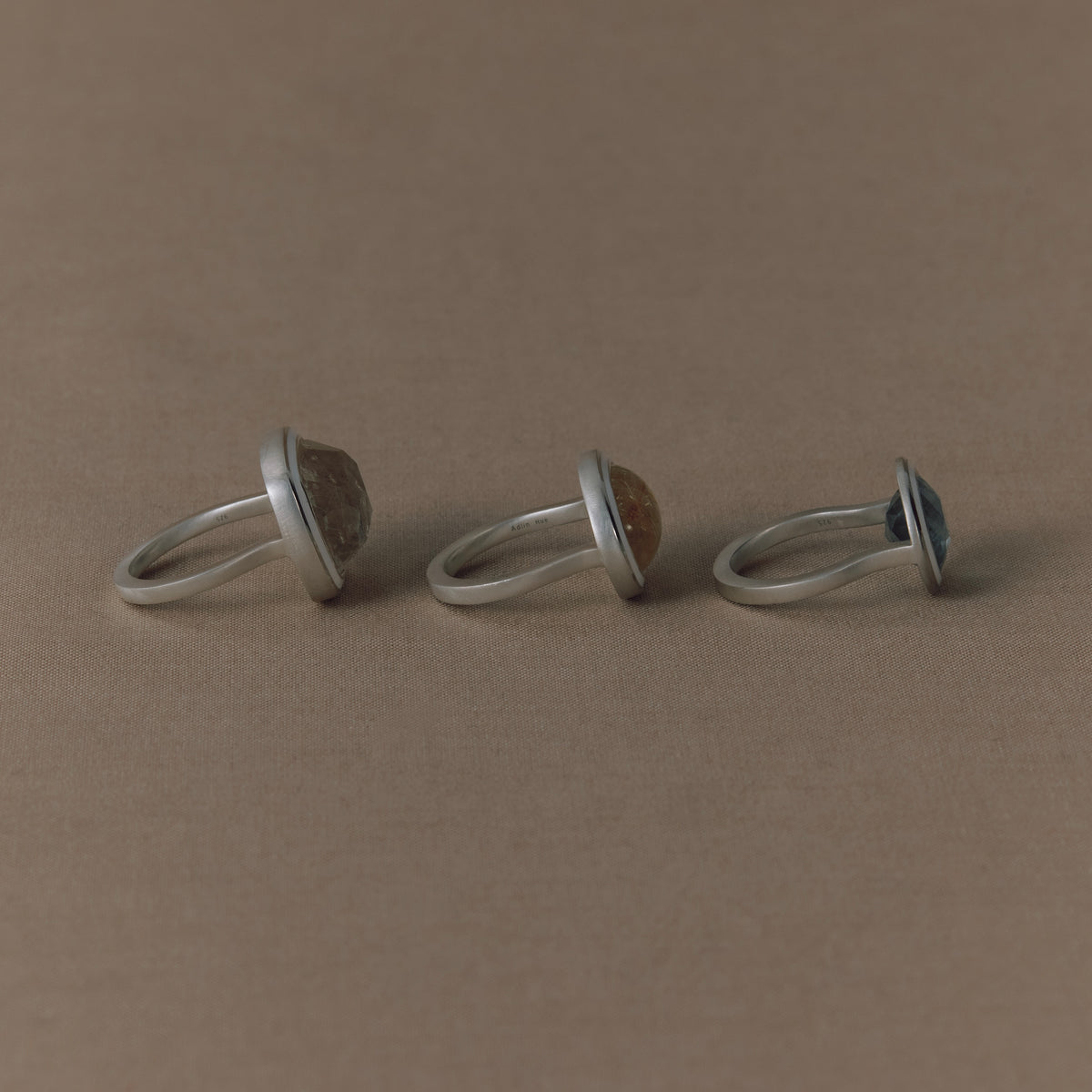 3258 Rutilated Quartz | One of a Kind Zenin White Ring