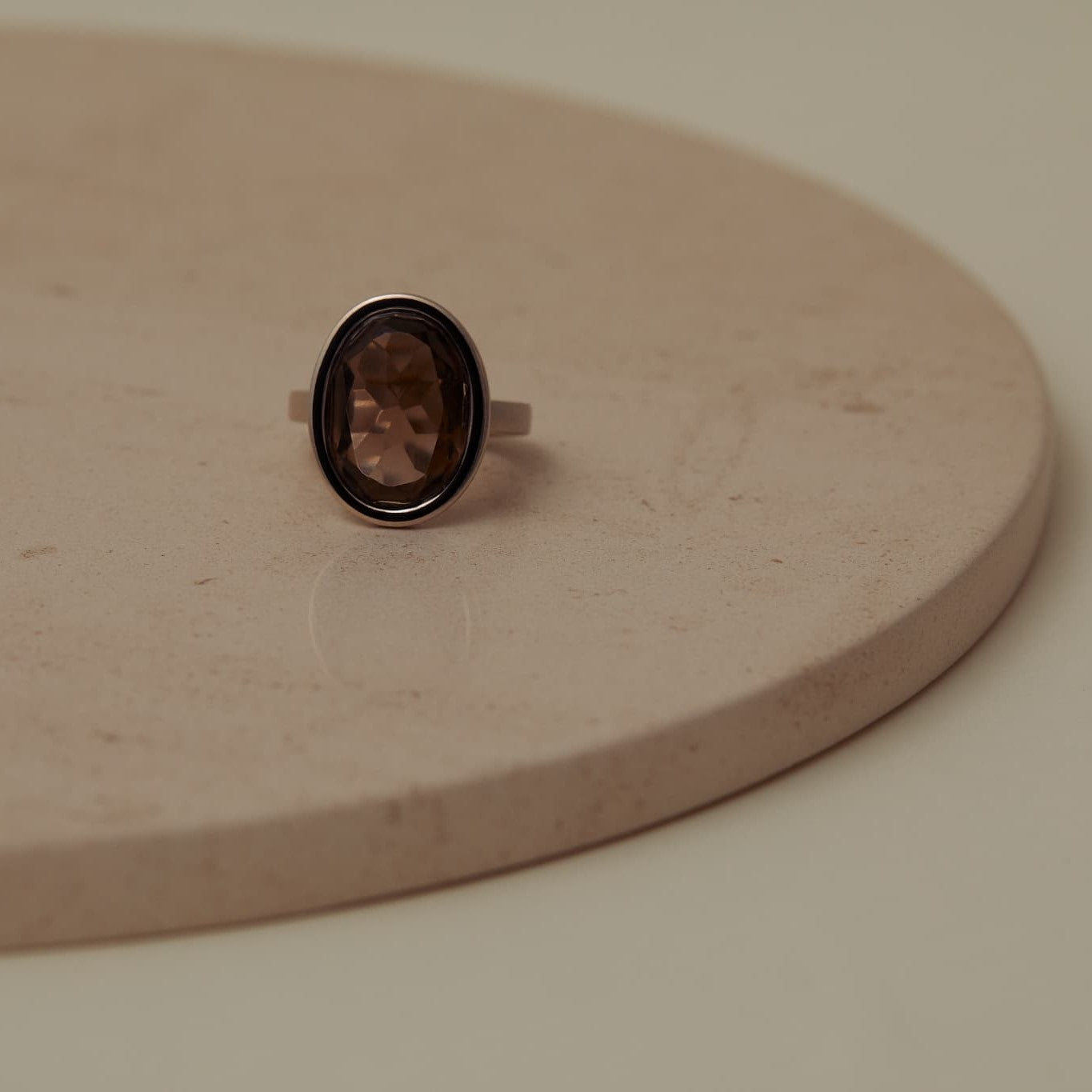 59 Smoky Quartz | Agatha Ring